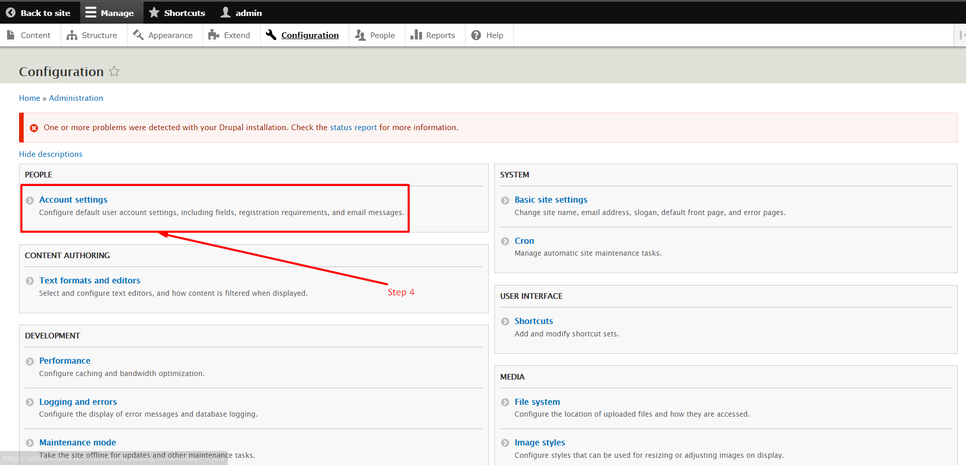 Set default user image in Drupal - Step 4