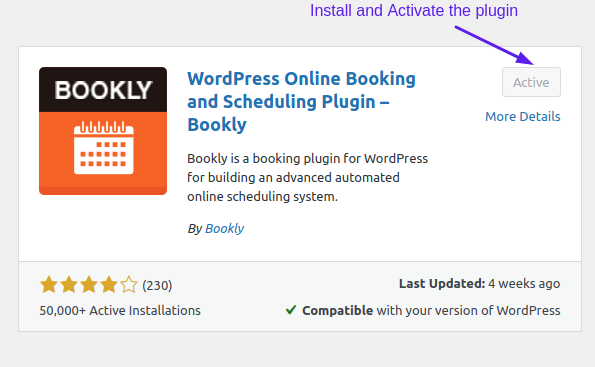 WordPress online booking and scheduling plugin - Bookly