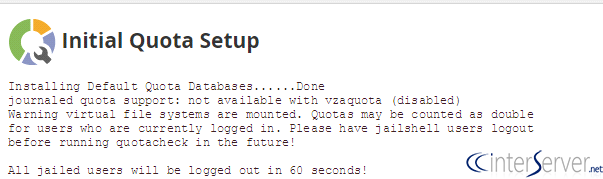 Initial Quota Setup3