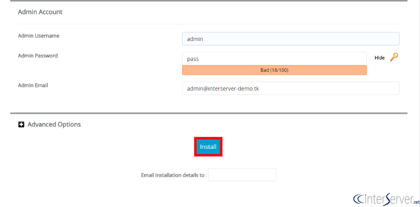 Install osCommerce