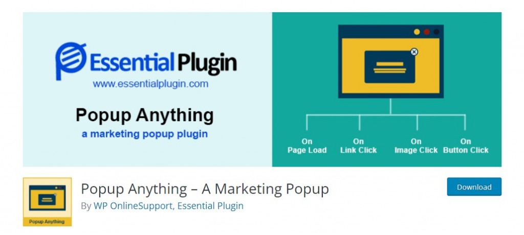5.Popup Anything Plugin