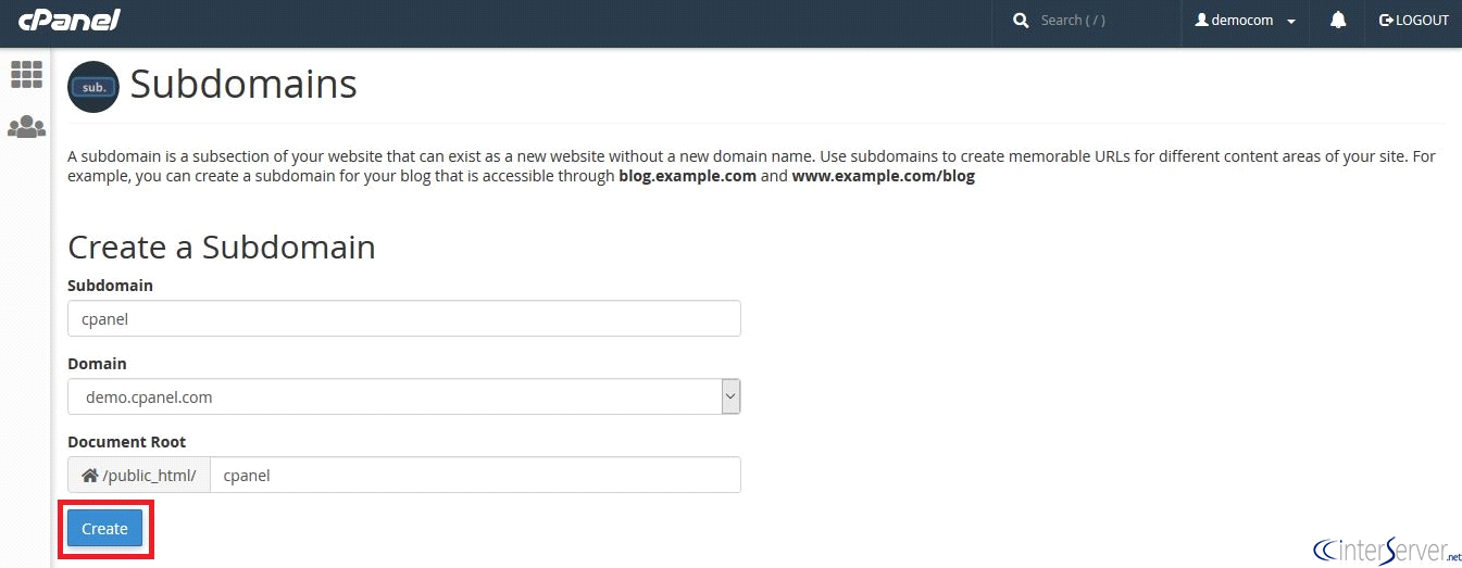 cPanel proxy