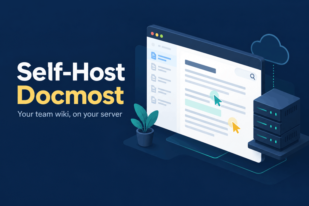 How to Self-Host Docmost with Docker