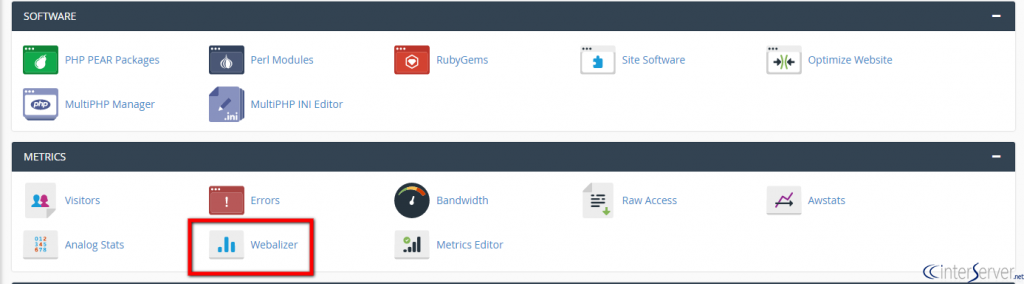 webalizer stats