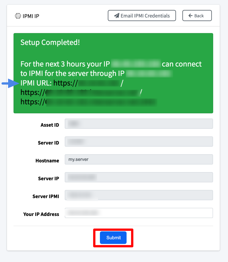 IPMI Dashboard