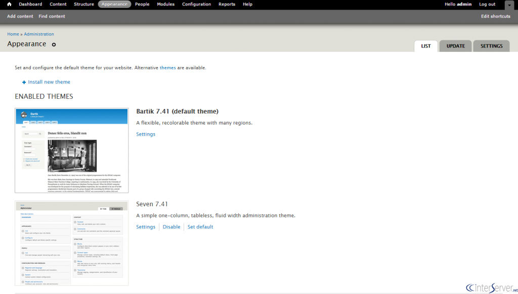 Upload custom logo in Drupal