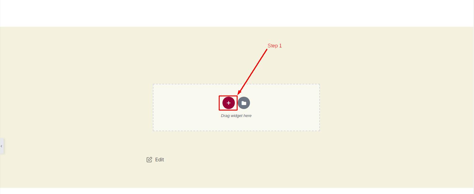 How to add new Elements on page in Elementor