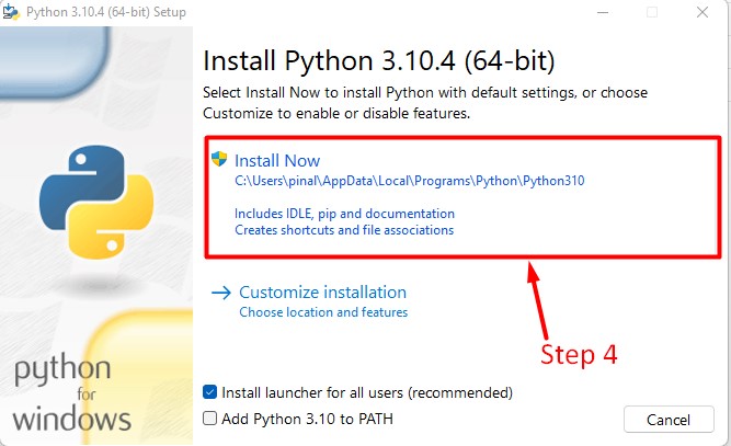 Step 4