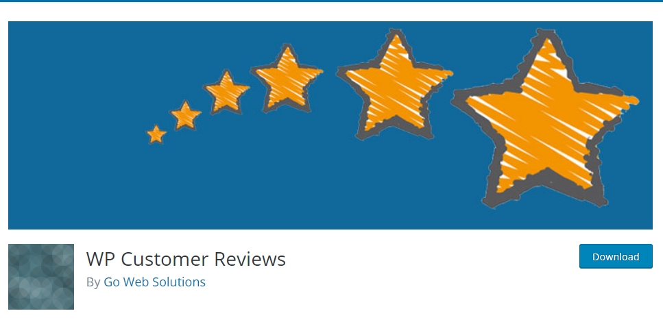 WP Customer Reviews plugin for WordPress
