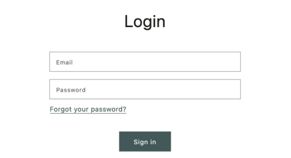 Login Page
