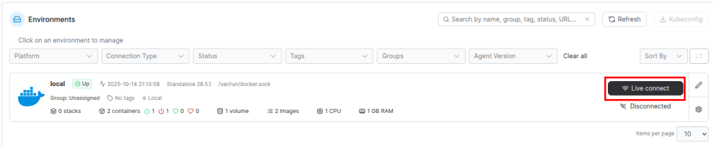 How to Install Portainer CE with Docker on Linux screenshot 3
