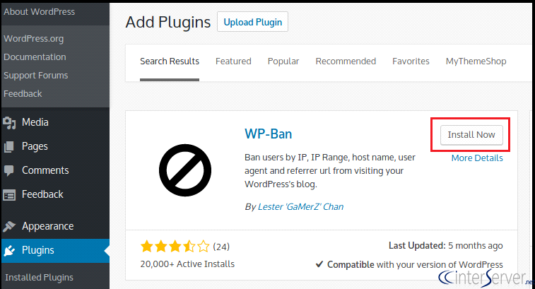 Restrict IP address
