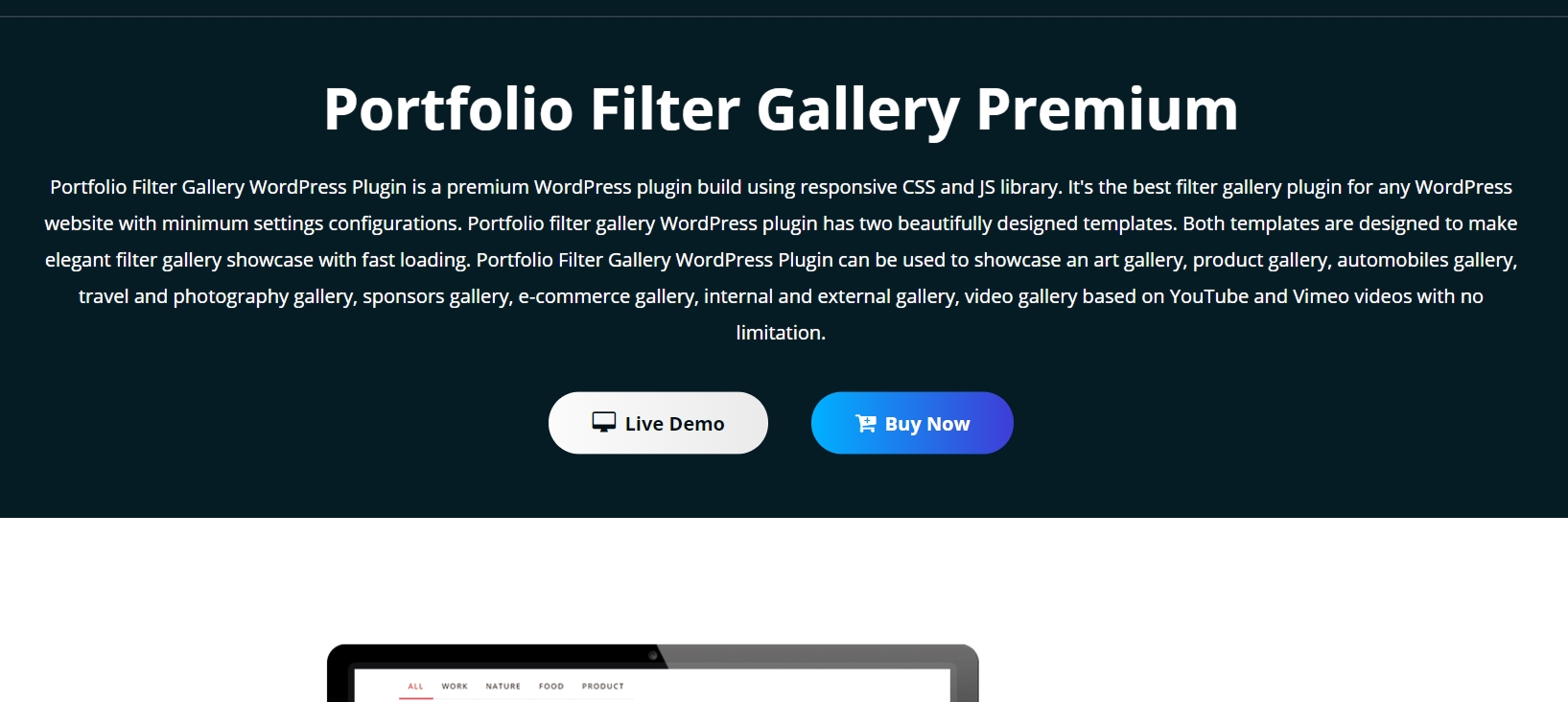 Portfolio Gallery Banner