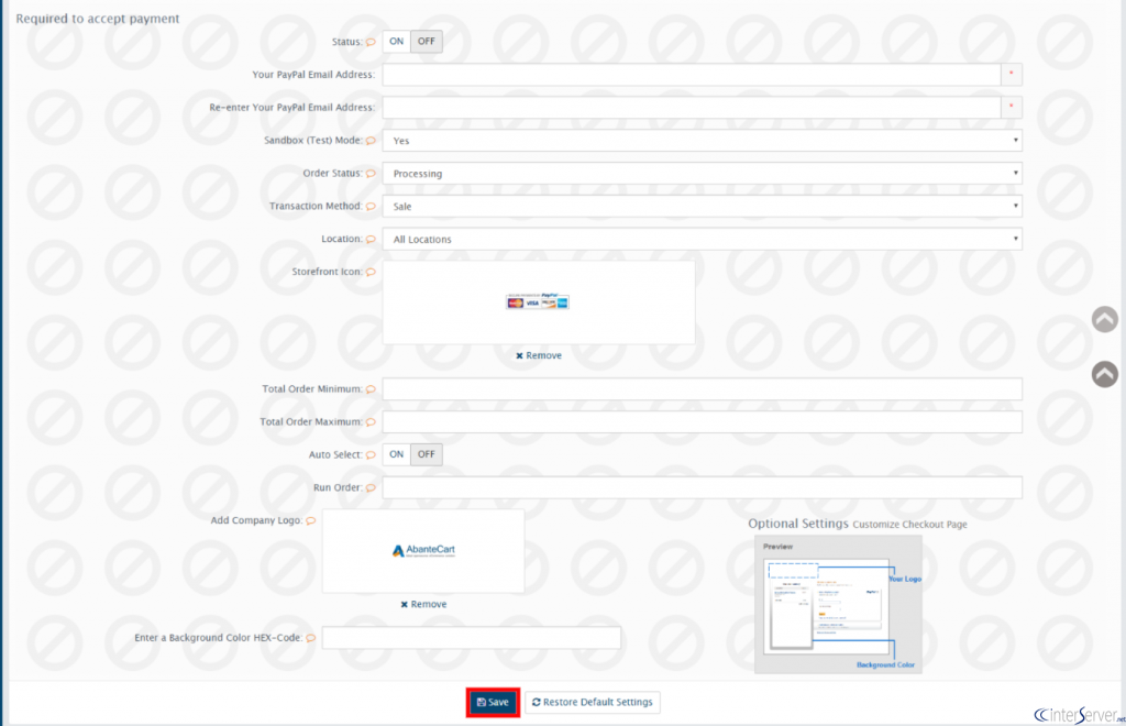 PayPal Payment