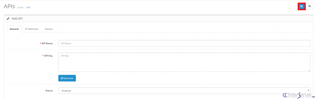 Create API