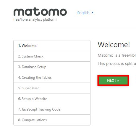 Install Matamo