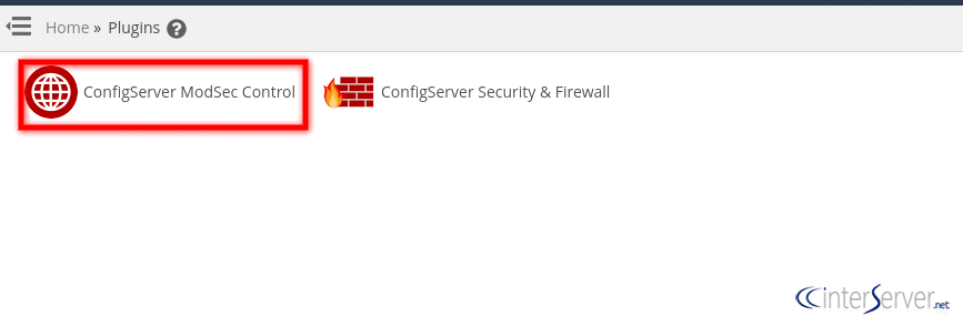 Disable ModSecurity Rule for cPanel User