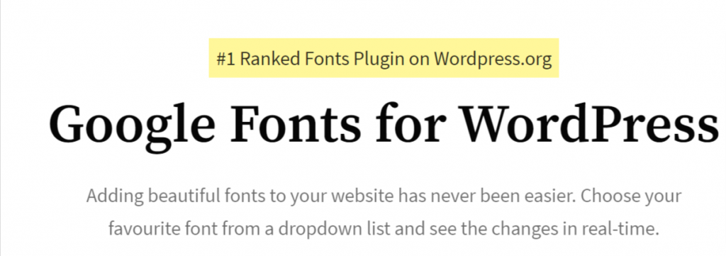 Fonts plugins
