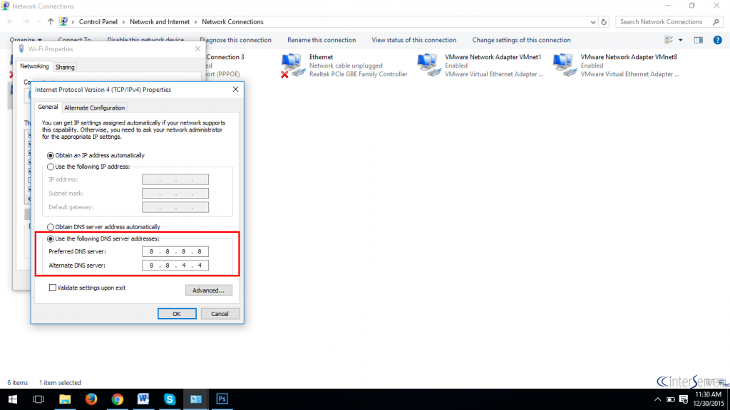 Configure Network Settings