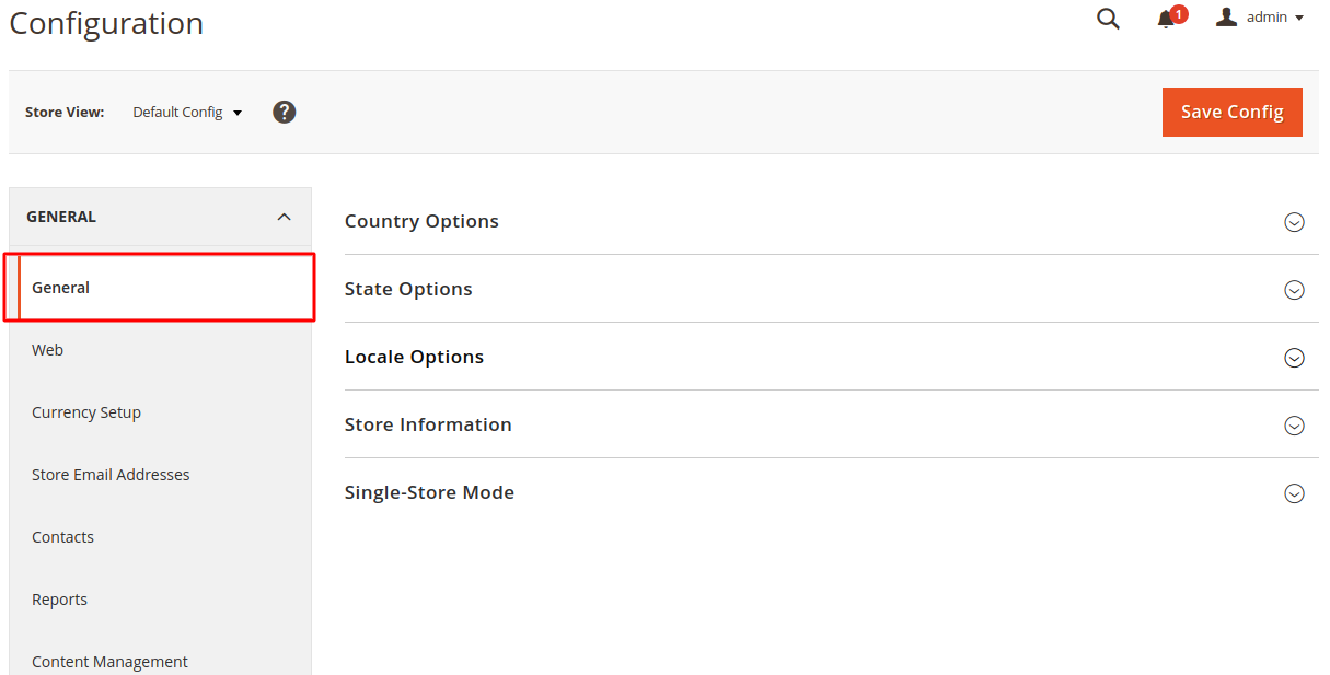 Add Magento Store information - Step 2