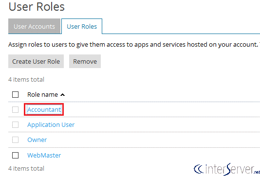 User Roles