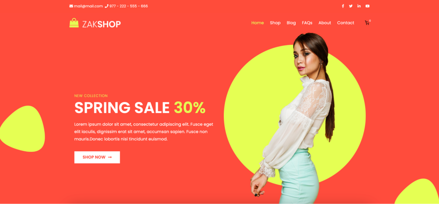 10 Best WordPress eCommerce Themes screenshot 17