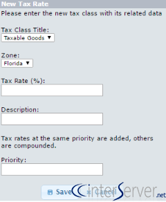 Tax Rate