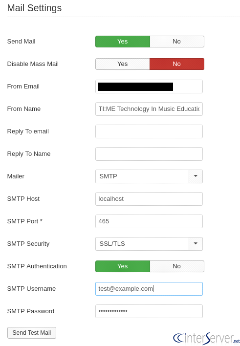 SMTP connect