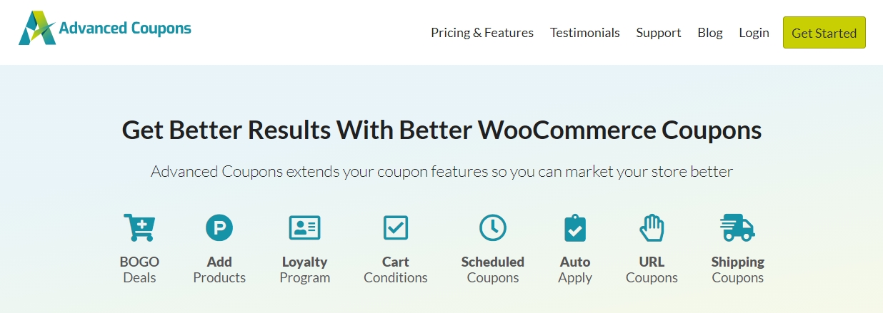 Advance Coupons plugin for WooCommerce