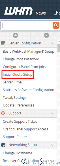 Initial Quota Setup1