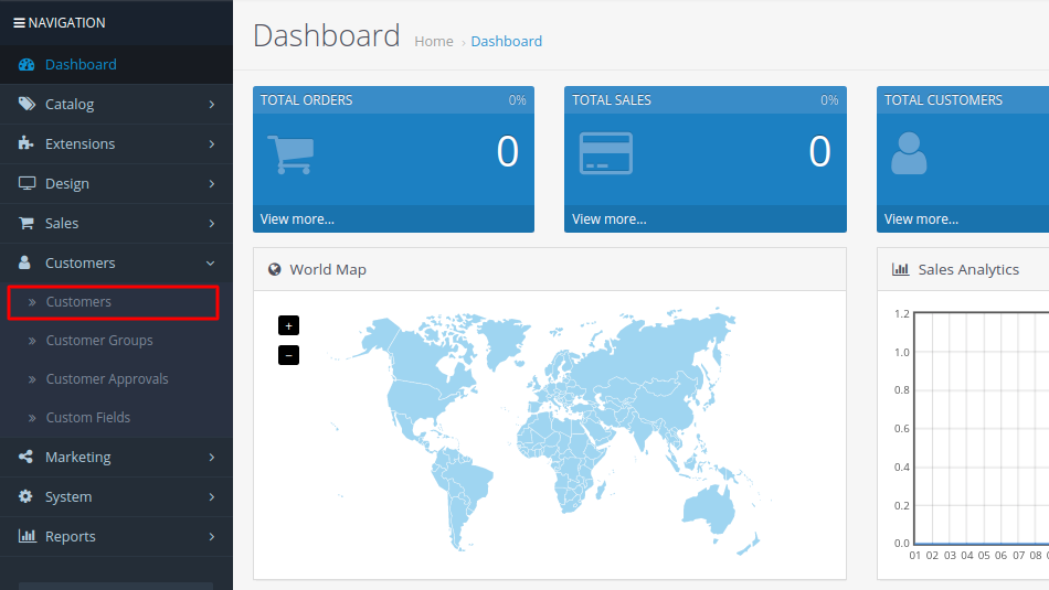 Assign customers to customer groups in OpenCart