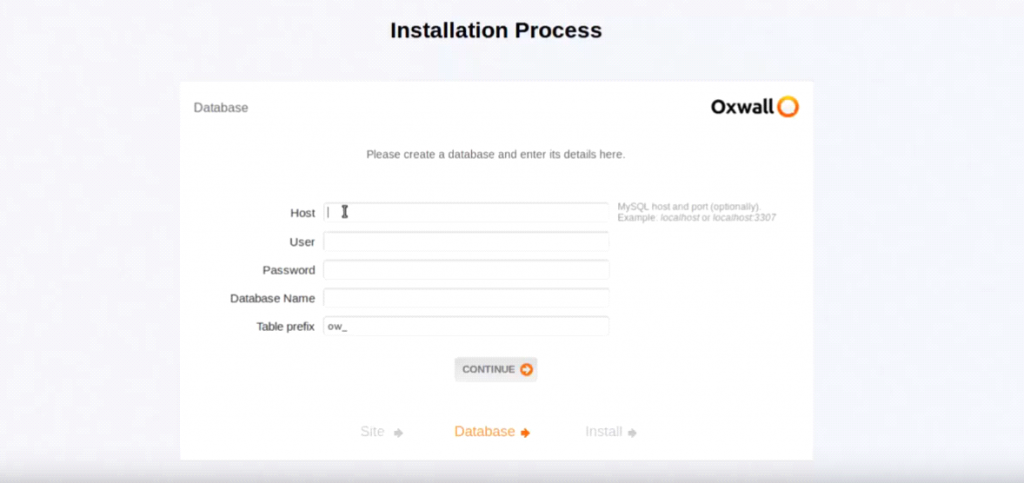 Install Oxwall on Linux Server