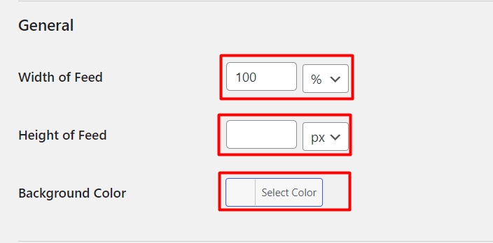 Change Instagram widget size in WordPress