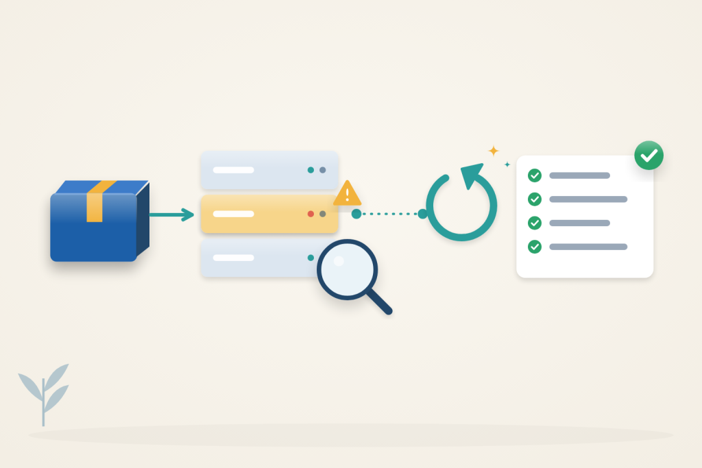 needrestart finds services that still run old code after an update.