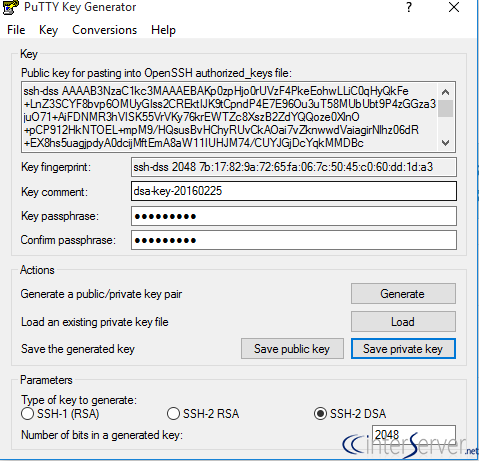 SSK keygen