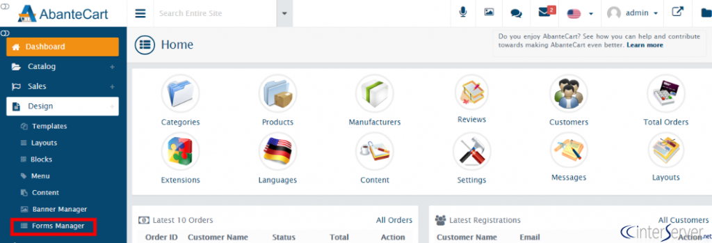 Forms Manager