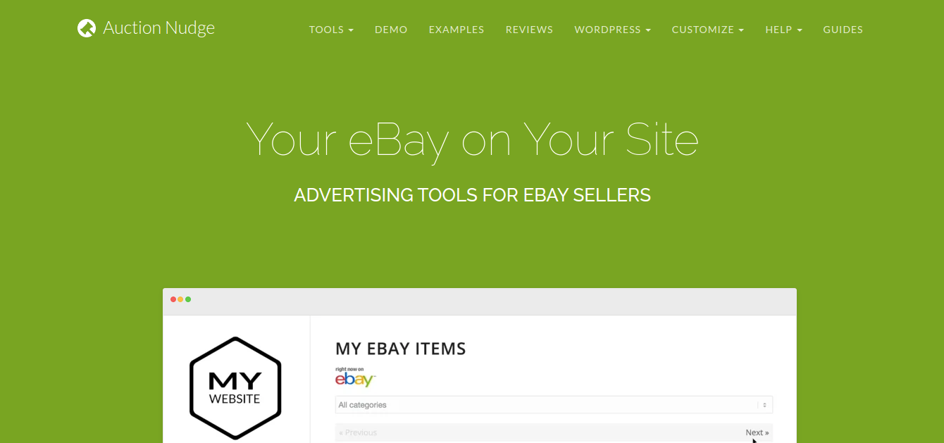 Auction Nudge plugin for WordPress
