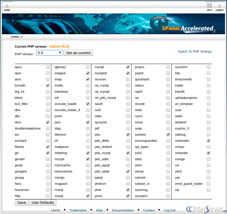 php-version