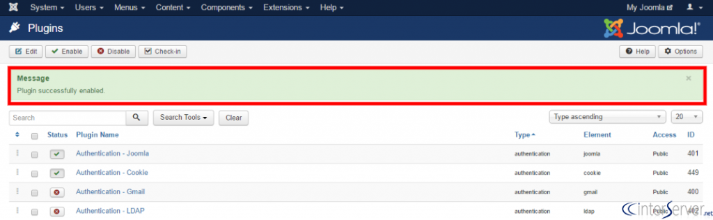 Enable Plugins
