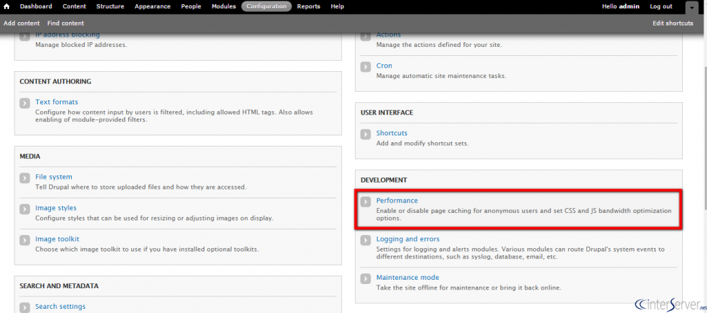 Enable cache blocks in Drupal