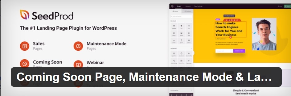 SeedProd builder for WordPress