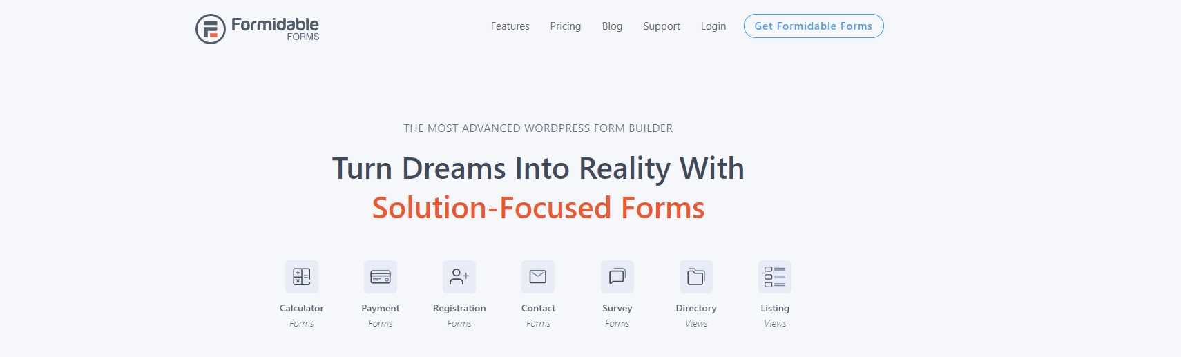 Formidable Forms for WordPress