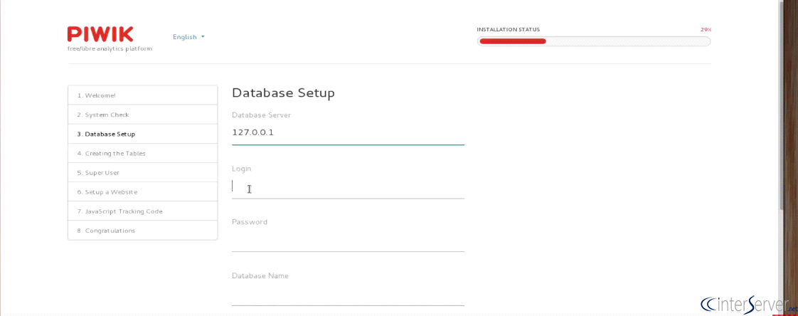 Install Piwik