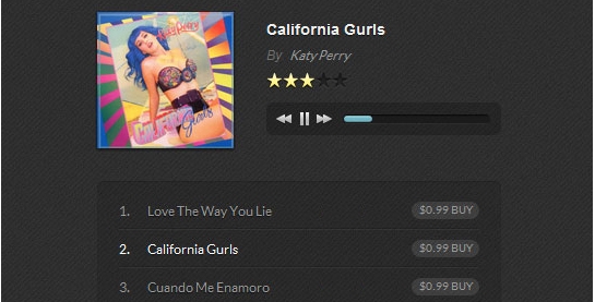 HTML5 and JQuery Audio Player for WordPress