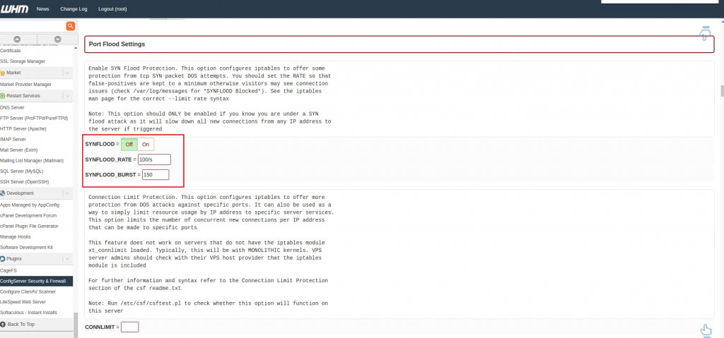 DDOS prevention