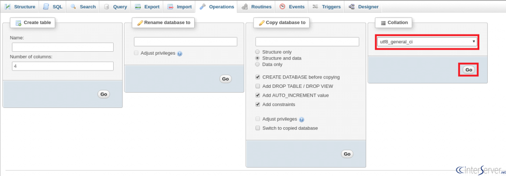 Database Collation