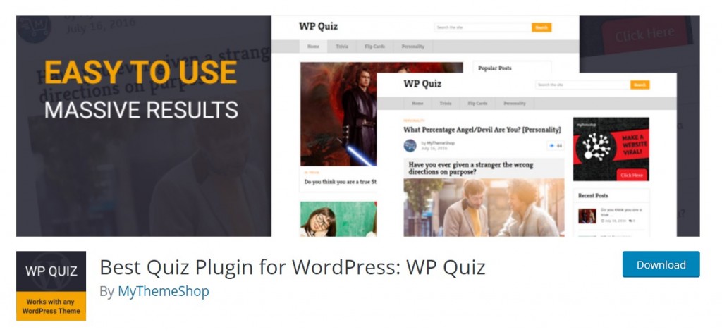 3.WP Quiz Plugin