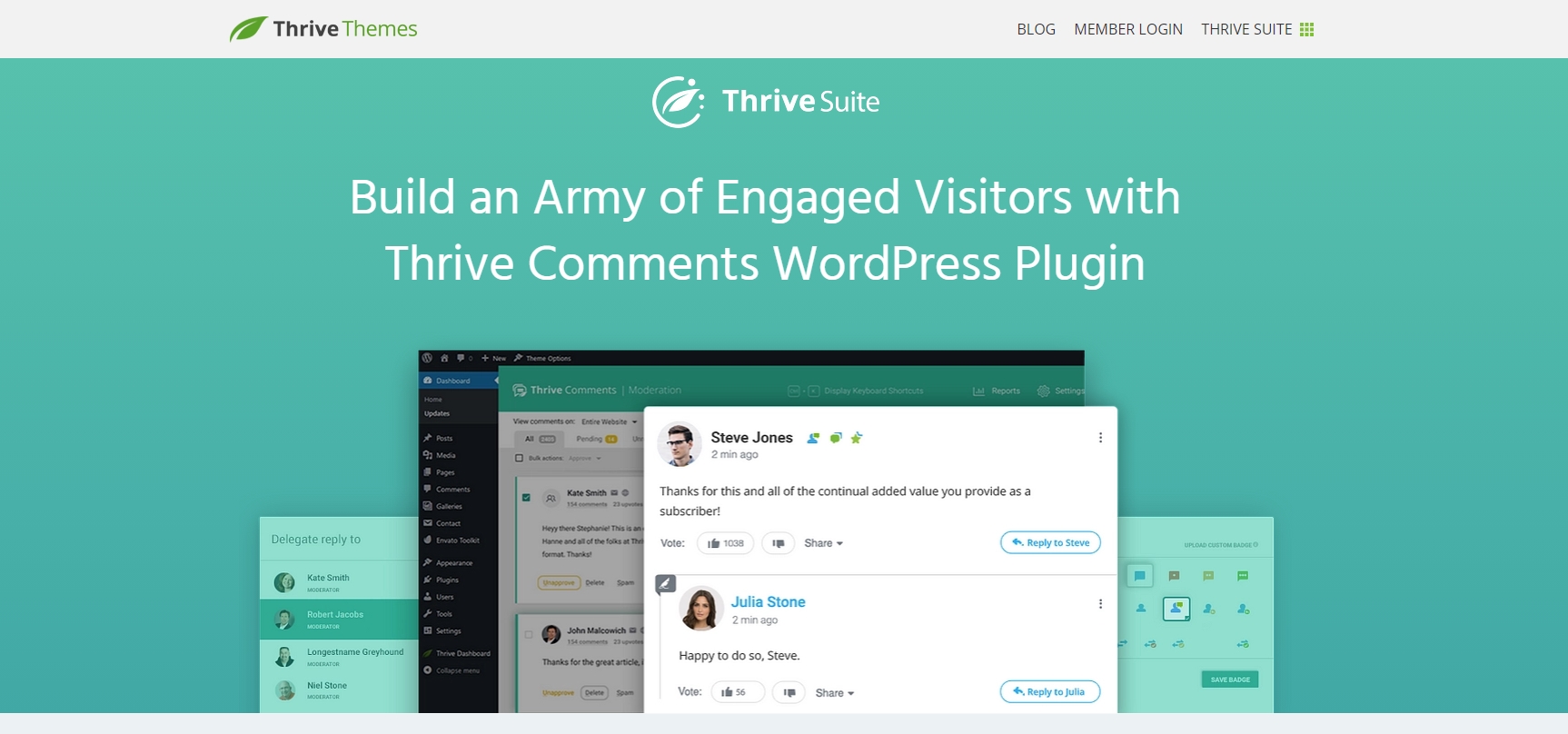 Thrive Comments - Build an Army of Engaged Visitors with Thrive Comments WordPress Plugin