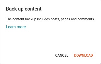 Migrate from Blogger to WordPress - Step 1