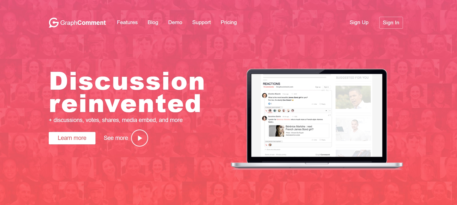 GraphComment, The web social comments system